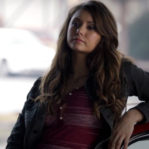 Denim & Supply Ralph Lauren Stretch-Lace Scoop Neck Henley ASO Katherine Pierce - Picture 8 of 9